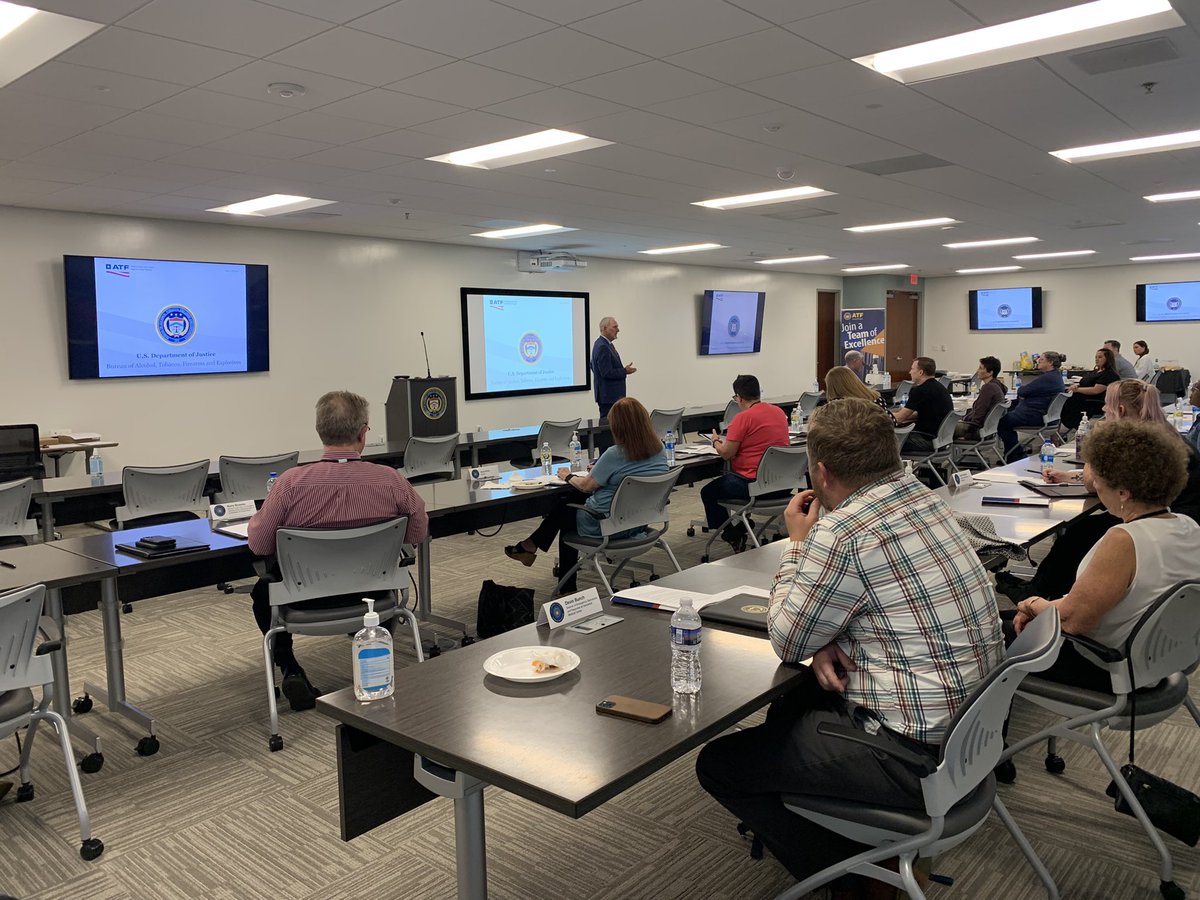 Tonight, the Nashville Field Division began its Inaugural Citizen’s Academy.  We are so excited and thrilled to have enthusiastic participants who are eager to learn about who we are and what we do. #ATF50