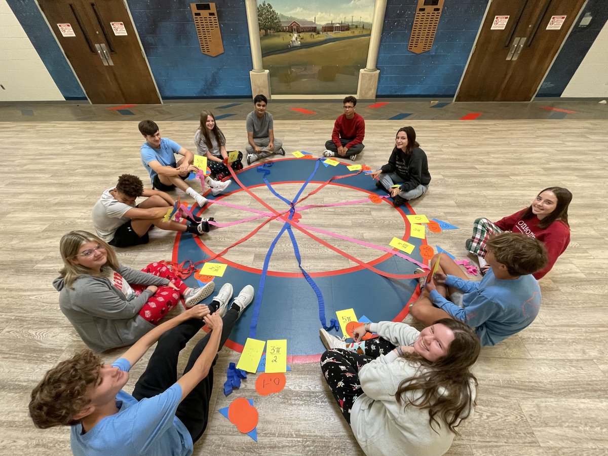 Teacher Christy Bass:  Human Unit Circle Activity with Advanced Precalculus...