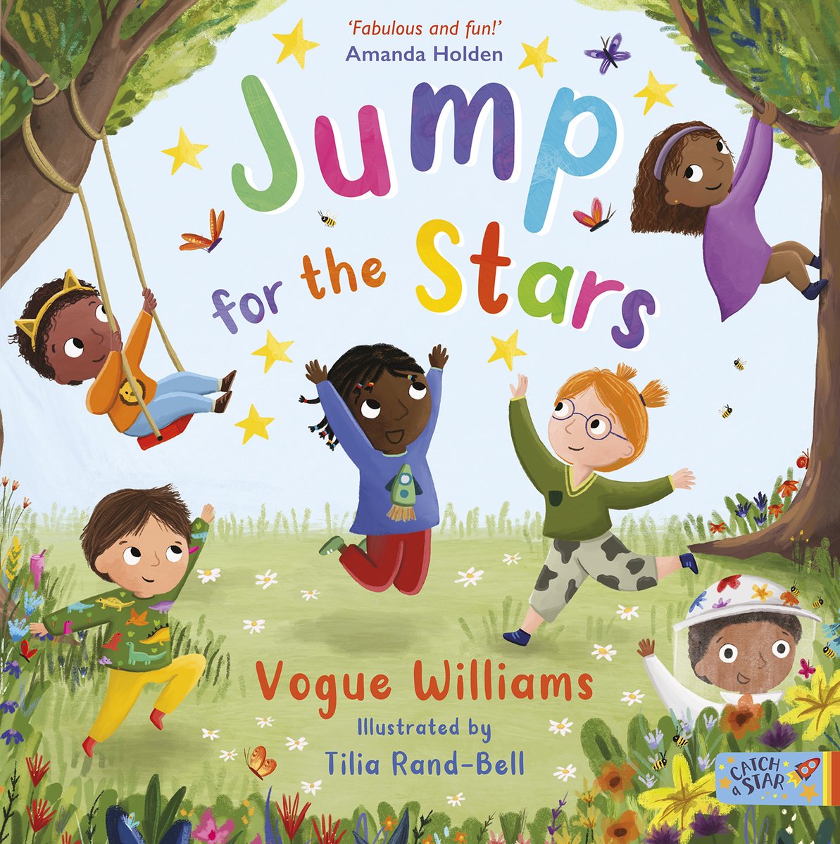 ✨ In @voguewilliams' enchanting first children’s
picture book, we meet lots of little ones who like to be
super active all day long. Can you jump for the stars?

✨ Illustrated by Tilia Rand-Bell with wonderful and diverse characters, Jump for the Stars is available to purchase!