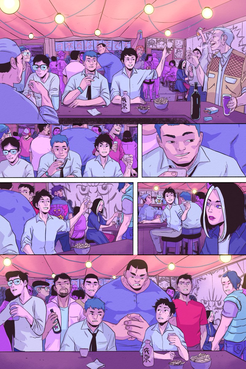 Angry_inks's tweet photo. Jenny Zero II #2 page 15
art by @magentaking
colors by me
I don't think i've painted this many people before in a comic page. It's crazy how @magentaking managed to draw all this. Props to you my friend!
#Darkhorsecomics #Jennyzero #teamzero https://t.co/IOkJDp139L
