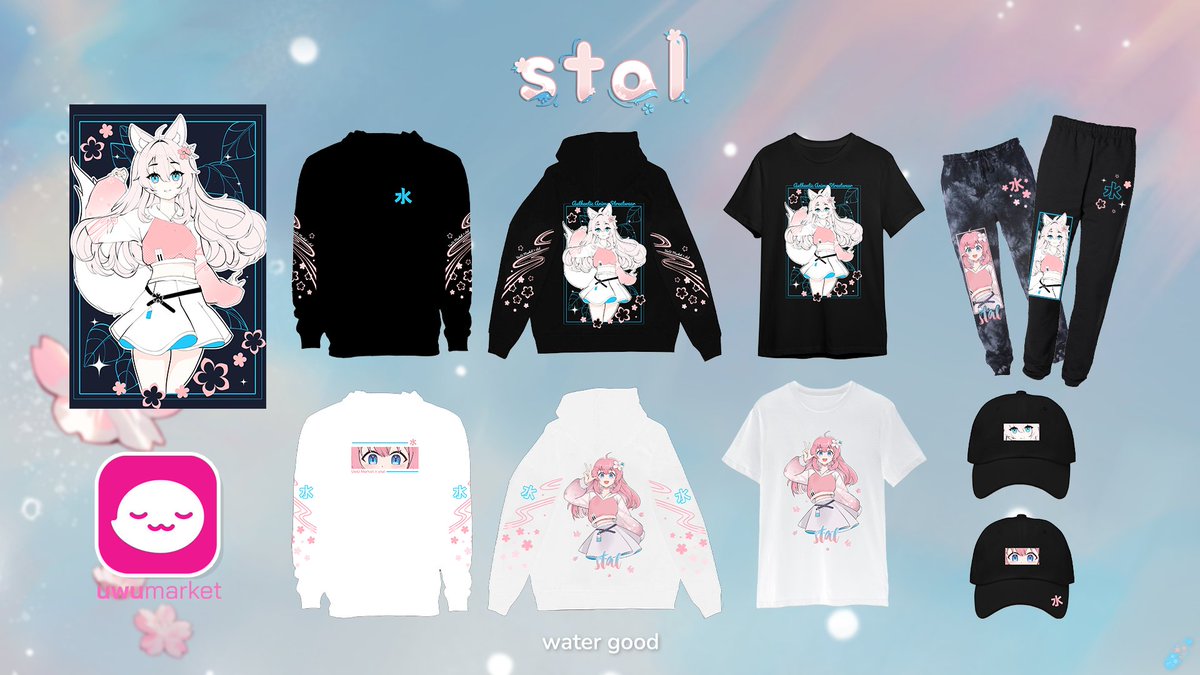 my merch collab with <a href="/shopuwumarket/">UwU Market</a> is live!! ✨
thank you so much for supporting, i hope everyone likes it 🥹💕
(repost bc quote tweets are being weird)

uwumarket.us/collections/st…
uwumarket.us/collections/st…
uwumarket.us/collections/st…