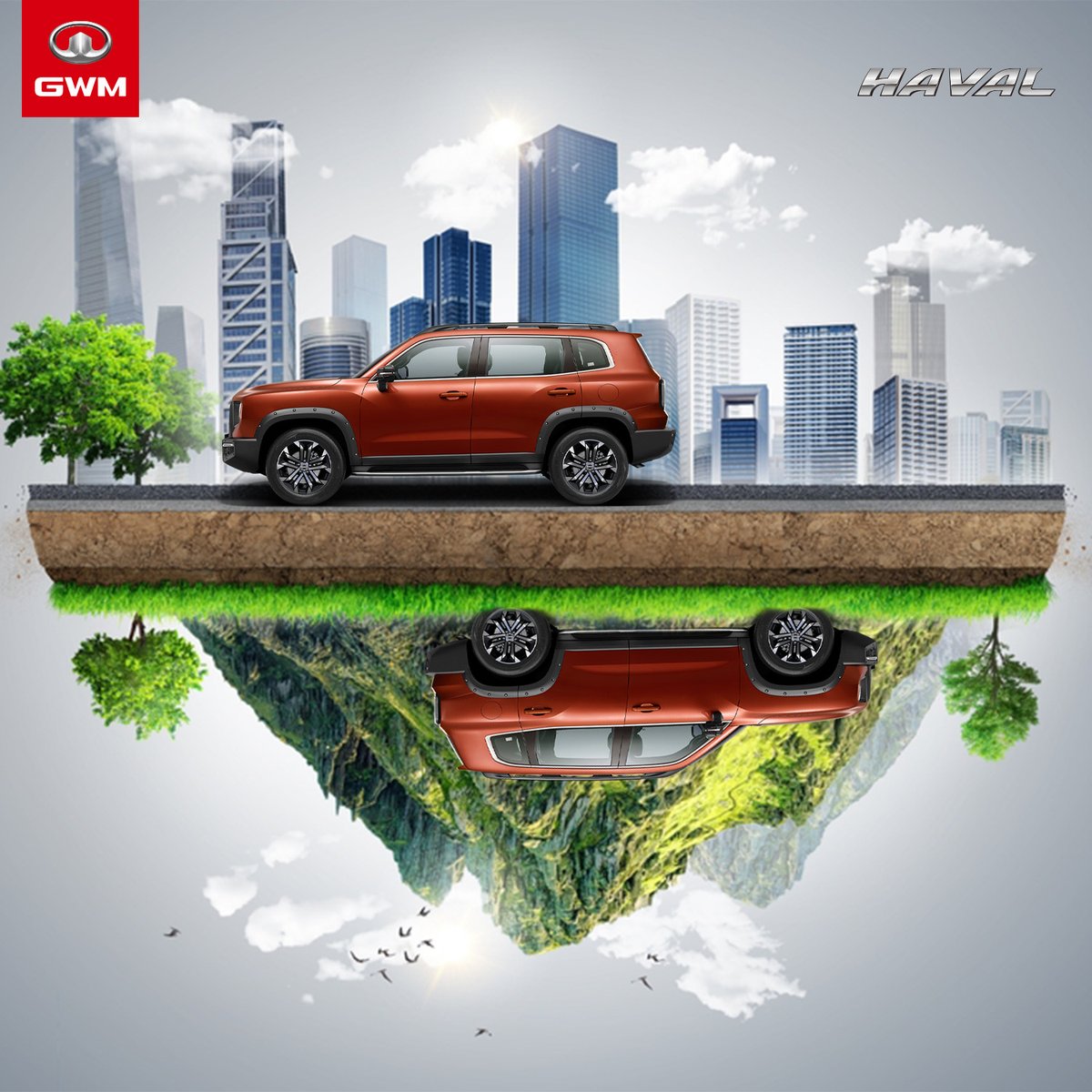 GlobalHaval's tweet photo. Dare to go wherever you want to go! Off-road &amp; On-road adventures are not a limit for #DARGO!
#HAVAL #HAVALifeForAll #DareToGo https://t.co/kGBwwhGOcH