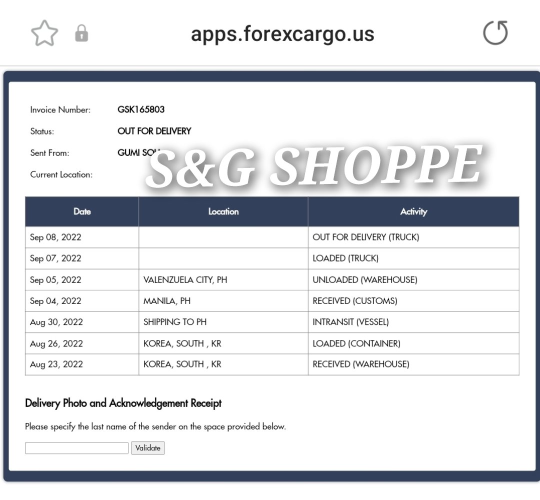 sgshoppe2022's tweet photo. BOX SHARING UPDATE βΌοΈ
AUG.23 PICK UP
AUG 30 INTRANSIT TO PH
SEPT.8 OUT FOR DELIVERY NA π₯°π₯°π₯°
8 DAYS AFTER KR DEPARTURE π
SO BILIS MO TALAGA π
BEFORE IT TOOKS 3 TO 5 DAYS SA CUSTOMS SA IBANG COURIER PERO DITO SOBRANG BILIS ... π
#SGCONSOL
#SGBOXSHARING
#SGUPDATES https://t.co/4HHeBwkEeB