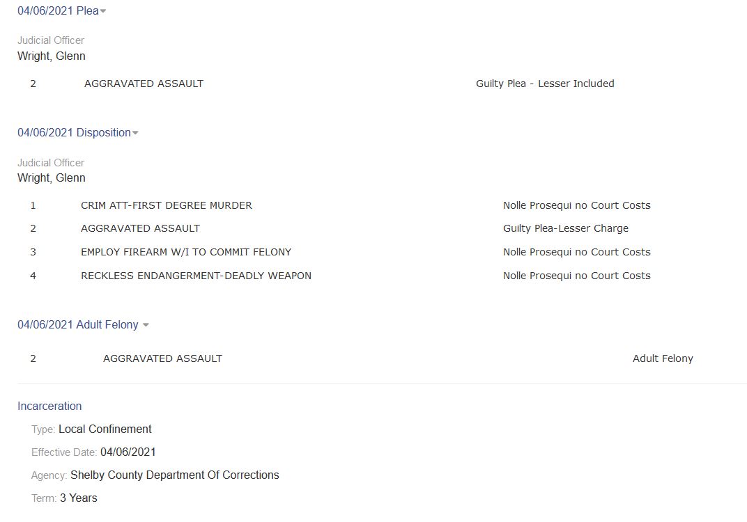 NoINed's tweet photo. @ldtestino @Ripple1026 @WMCActionNews5 @Mediaverse @ShelbyCountyDA *Correction.. obviously it's a warrant, not an indictment. So could have been issued today in response to earlier shootings, I've just never seen it update that fast.  There is a previous juvenile court indictment for attempted murder, which pleaded down to agg assault. https://t.co/SWkRMG9fjM