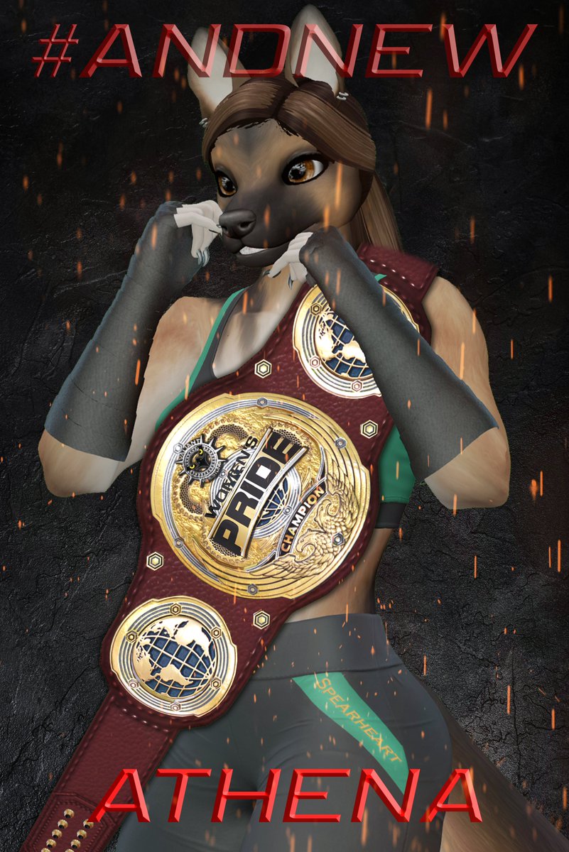 Your second match winner #ANDNEW <a href="/Valiant_SL/">Valiant.</a> Womens PRIDE Champion: ATHENA SPEARHEART!