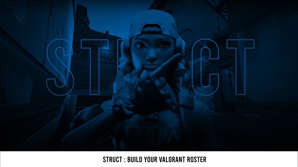StructVAL's tweet photo. Introducing STRUCT!

A platform for FA/LFT Valorant players in Eastern Europe/Ukraine to find teams, with support for more regions coming soon.
🔗https://t.co/lsHJfTYd6d
To be placed on the spreadsheet and be featured on this account, contact @BadeFPS or @FlynnVALO. https://t.co/E4n0XCrXv2