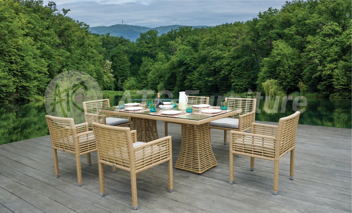 atc_furniture's tweet photo. The outdoor poly bamboo dining table set from ATC Furniture with modern design and impressive colours will become a beautiful and prominent highlight in any decoration space.
https://t.co/9YAzsA5NQ9
#PolyBambooDiningSet #6ChairsDiningSet #WickerDiningSet #ATCFurniture https://t.co/rtLGWZUG12