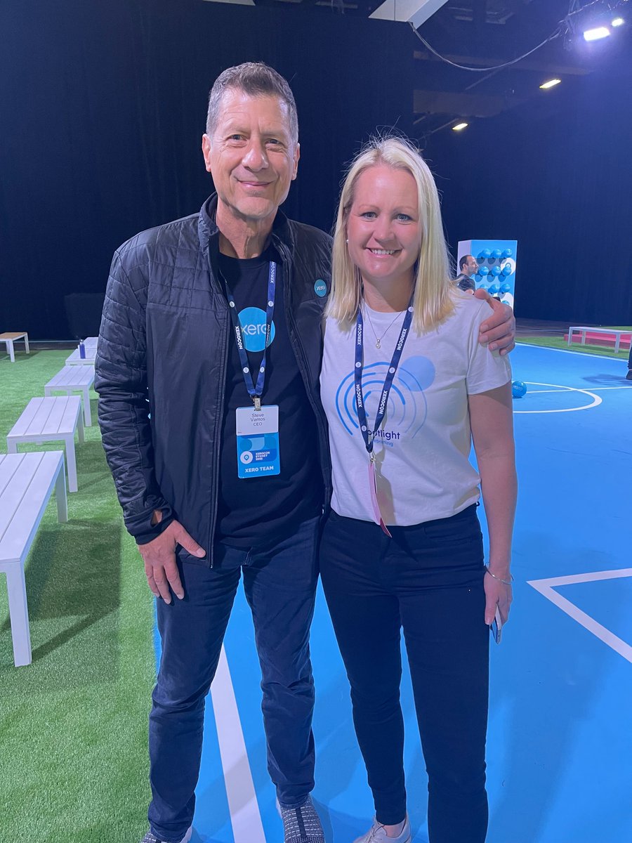 spotlightrep's tweet photo. What a way to kick off day 2 at #Xerocon Sydney π€©
Melanie Karagezian and Danelle Whaanga rubbing shoulders with @Xero royalty, Steve Vamos
#starstruck #spotlightreporting #advisory https://t.co/NoEuPTPofG