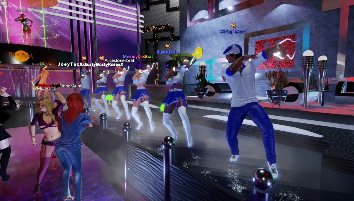 Stacee3DX's tweet photo. Playgirl's Opium Club is rocking! Actually it's EDM-ing? Amazing music, and the incredibly talented and skillful dance groups The Dusty Dawgs, Hard Rock Dancers, and Butterfly Dancers! #OpiumClub #Playgirl #SkittlesGroup https://t.co/YXTeA5810p