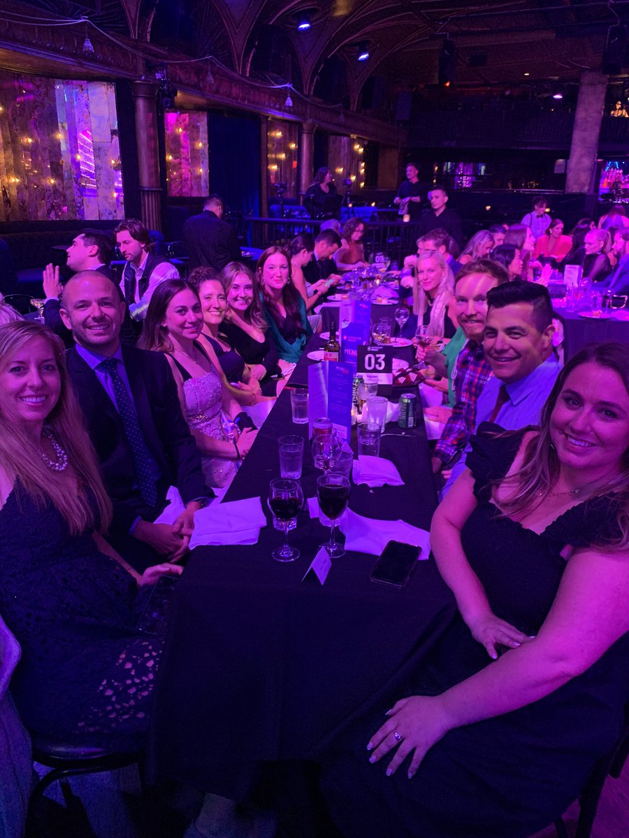 Great night once again hosted by <a href="/PerformanceIN/">PerformanceIN</a> at the #USPA22. Clearly the best table is #3!