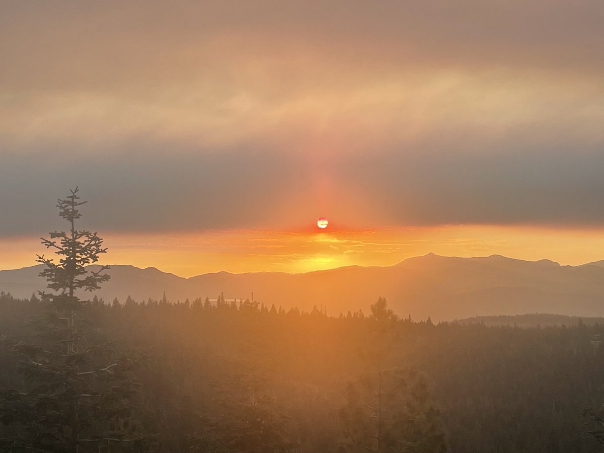 Beautiful sunset this evening