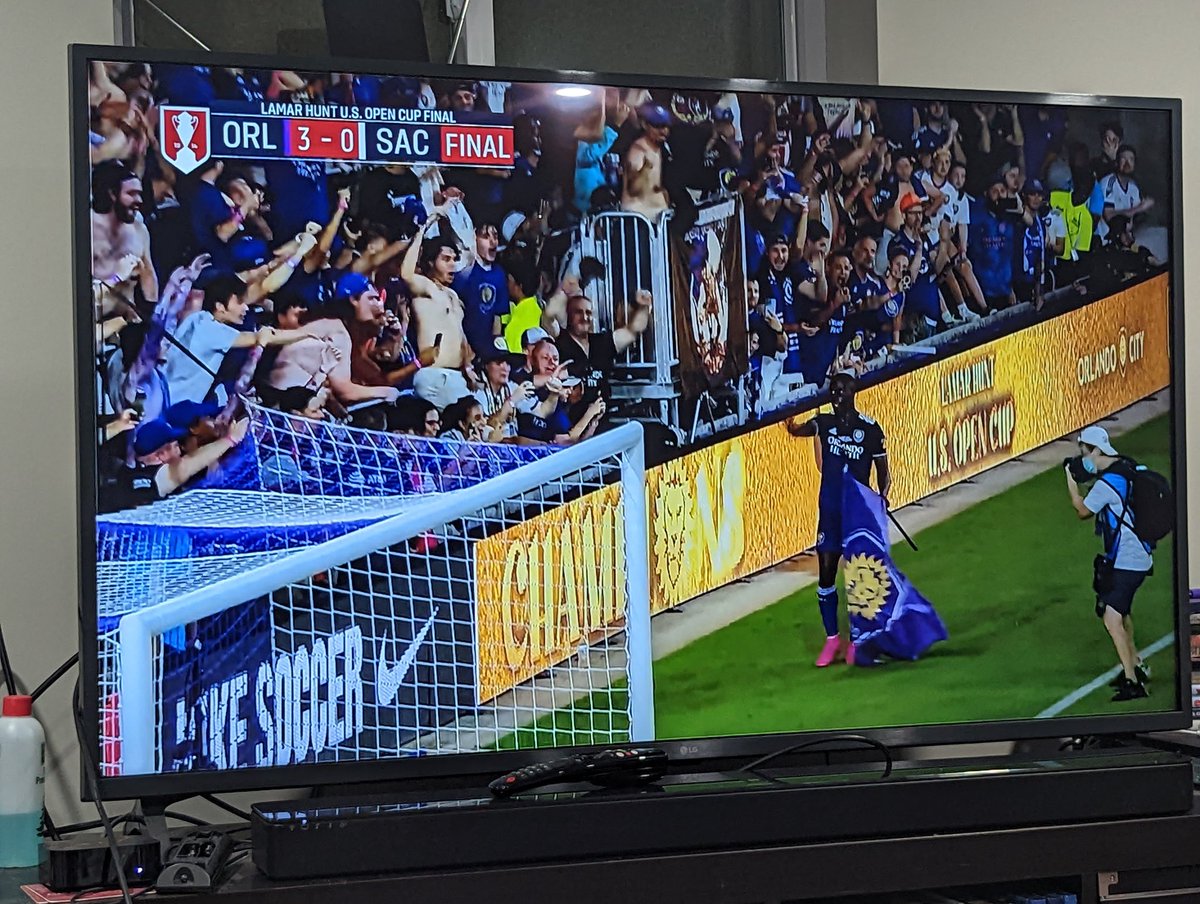 B_A_Valentine's tweet photo. This man Benji Michel changed the game. #OrlandoCity #ORLvSAC https://t.co/9T5P3BGUh1