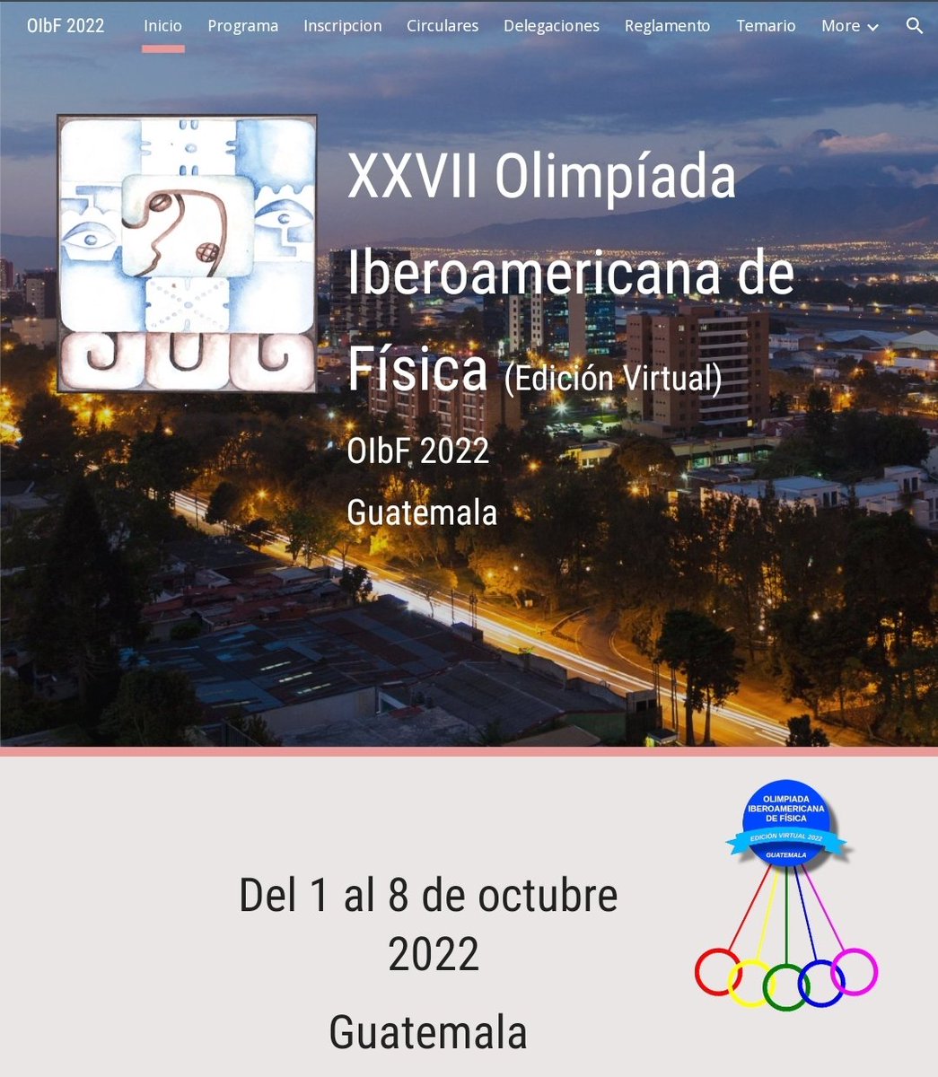 Falta muy poco para la Olimpíada Iberoamericana de Física 2022 (virtual) <a href="/OIbF_fisica/">Olimpiada Iberoamericana de Física</a>

⏩ sites.google.com/view/oibf2022