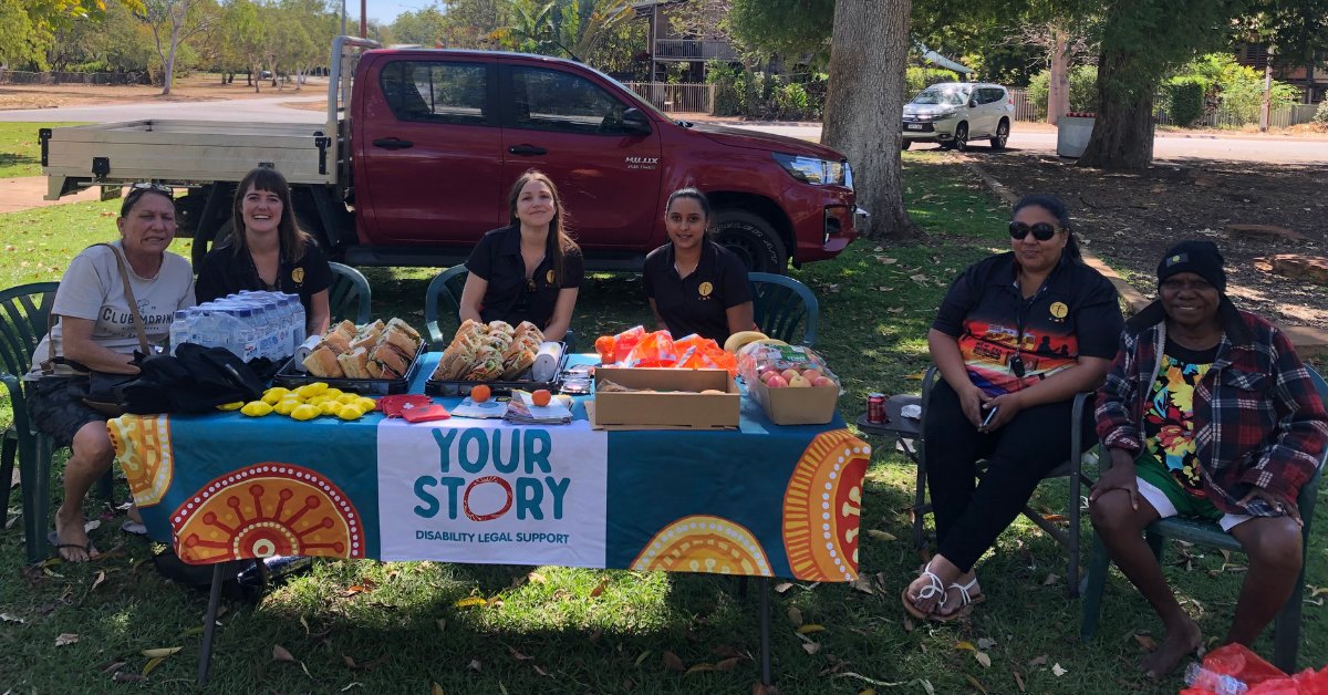 On a recent trip to the East Kimberley region, the Your Story team based at <a href="/ALSWA_Ltd/">The Aboriginal Legal Service of WA Ltd.</a>, Saminder &amp; Bonina, met with the Kununurra community to talk about the Disability Royal Commission @DRC_AU.

“It was a huge success with about 40-50 community members attending,” said Boni.
