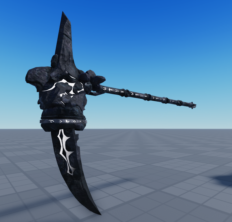 CurseMakesStuff's tweet photo. gravestone scythe thing, credit to @SiXstarers 
#robloxdev #ROBLOX https://t.co/BTgCfJanOp