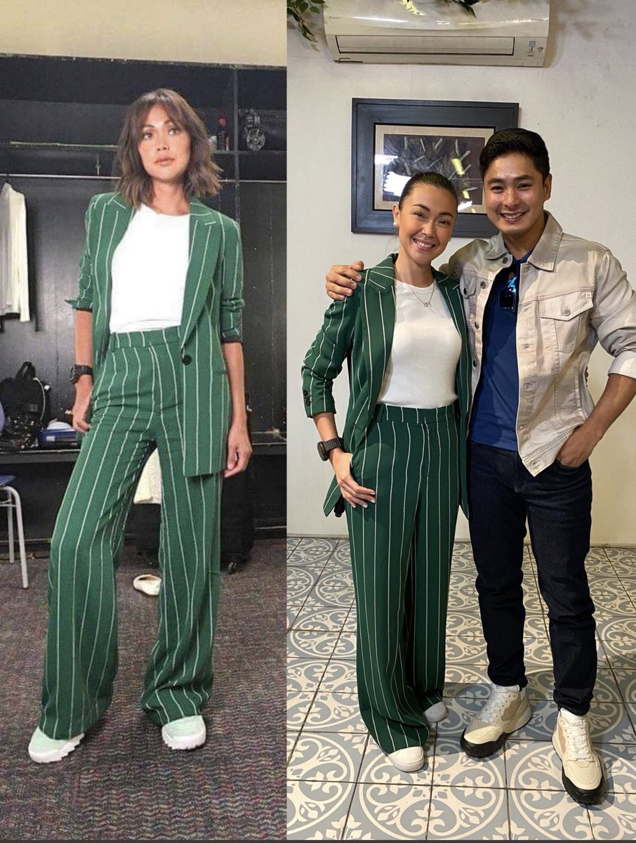 JodiStaMaria's tweet photo. 2018 and 2022. Yes. Pwedeng pwede mag recycle ng damit na naisuot na 👍🏻 https://t.co/Ll3DwP00Qz