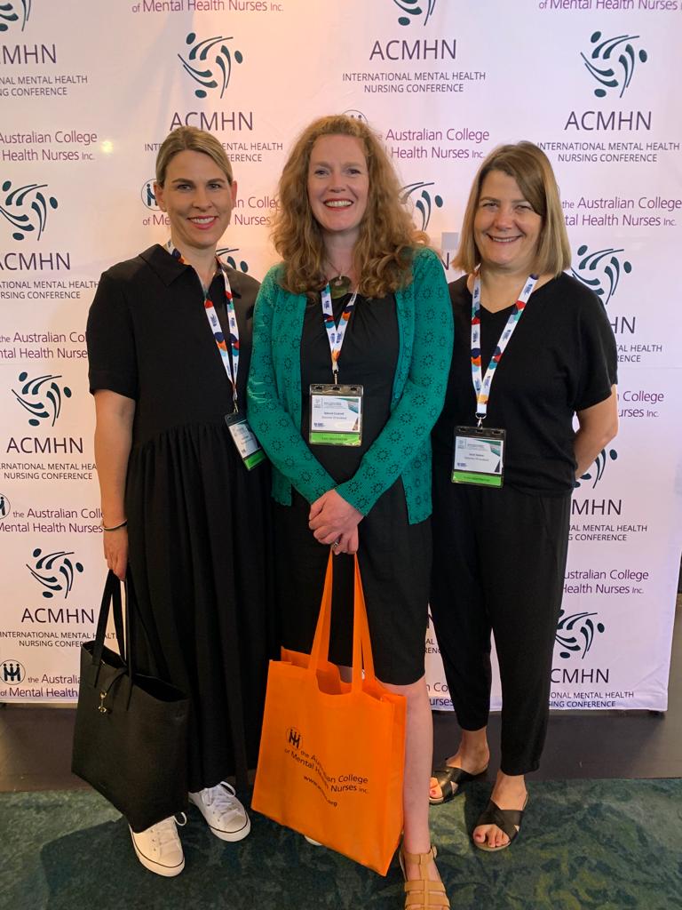 DeborahCLadyD's tweet image. We are having a ball at #ACMHN2022 So many inspirational speakers 🤩

Sending thanks to @FmhsNursing Looking forward to sharing our learnings with the team when we get back home to NZ x