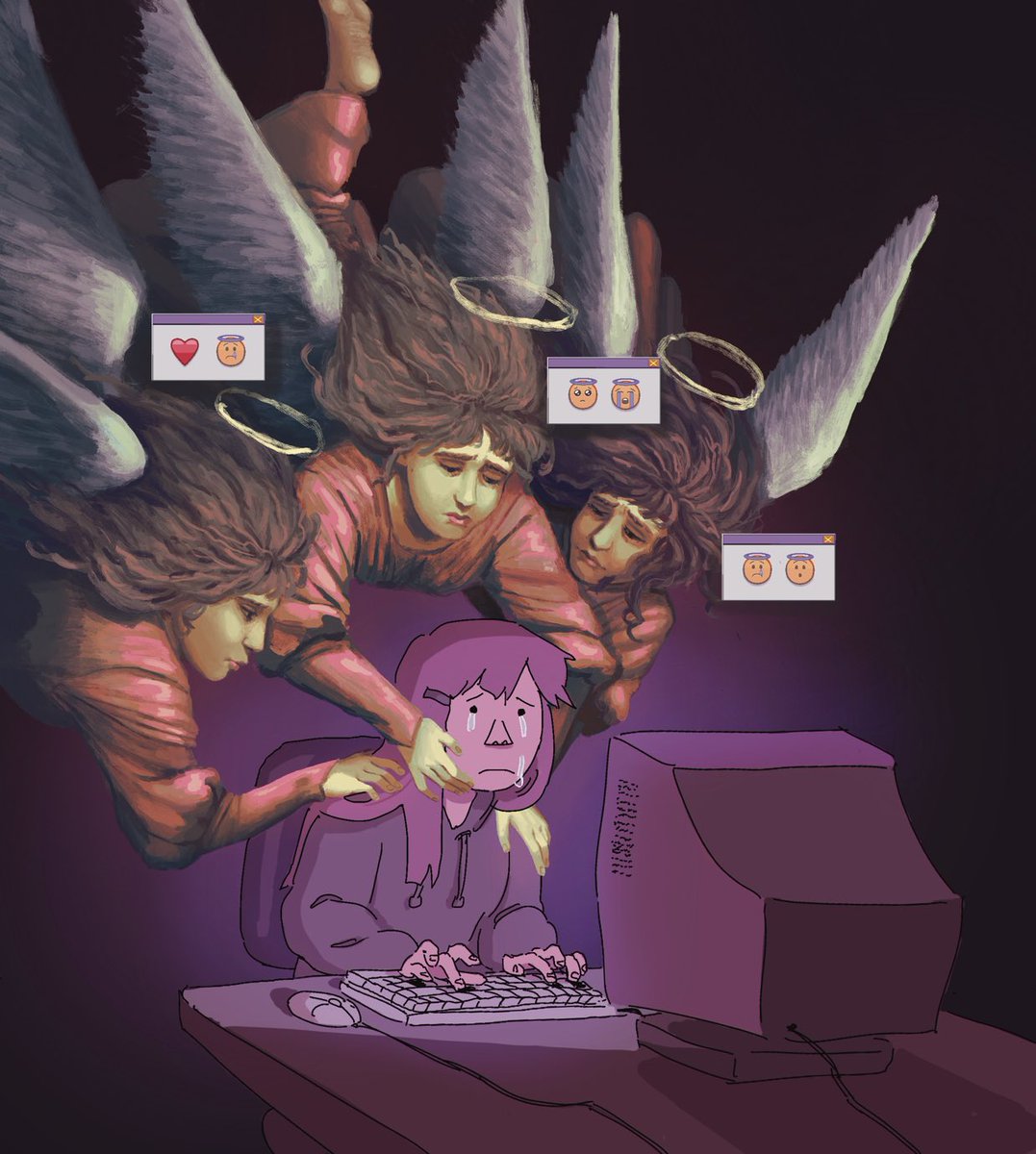 yoloftt's tweet image. guardian angels of online