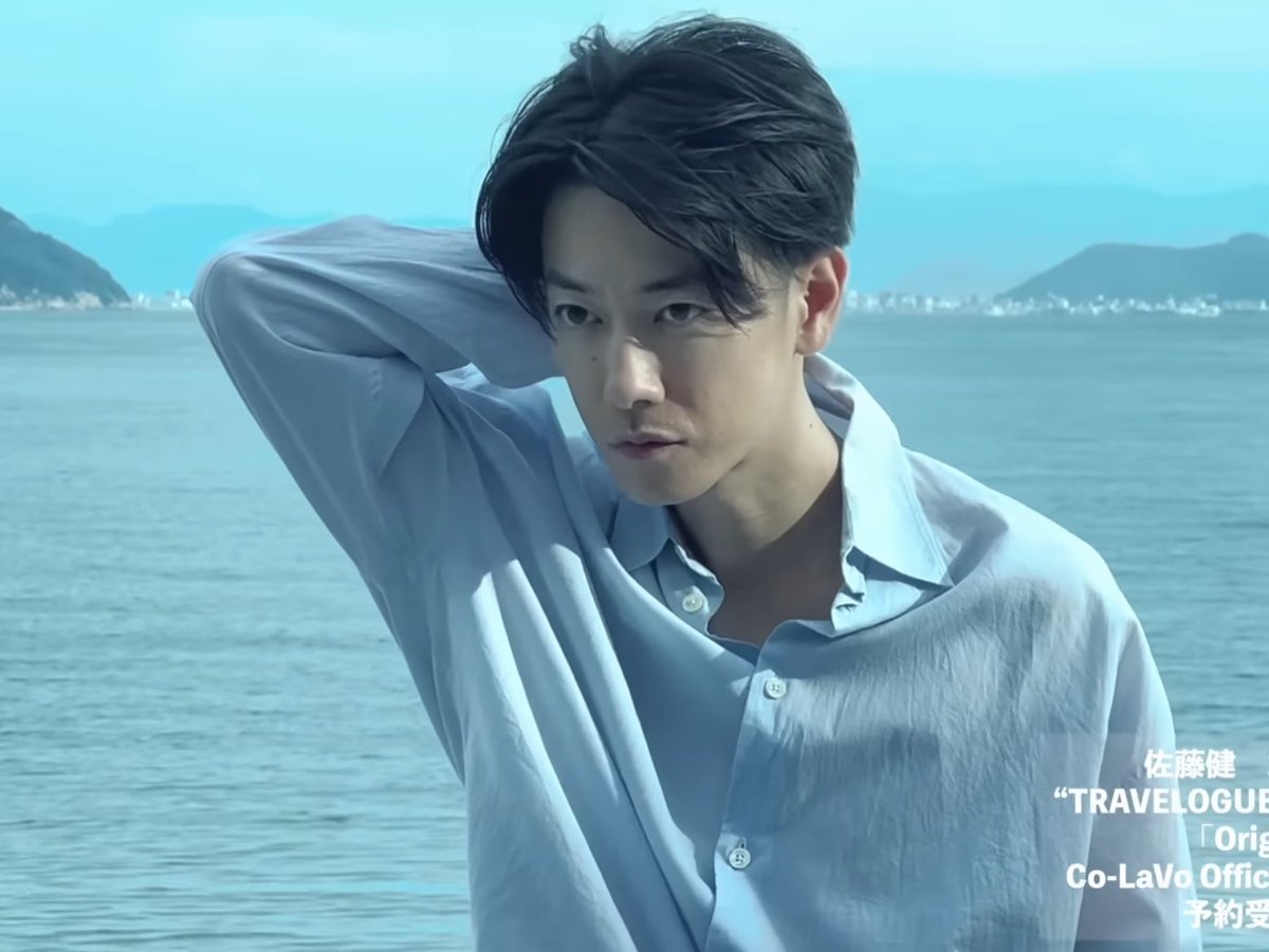 takeru_hinano's tweet image. あの‥健さん！
おでこ出しスタイルが大人っぽくてなんか最高ということに気づいたのでこれから全部おでこ出しで行きませんか？🫠
#佐藤健カレンダー2023 
#佐藤健YouTube