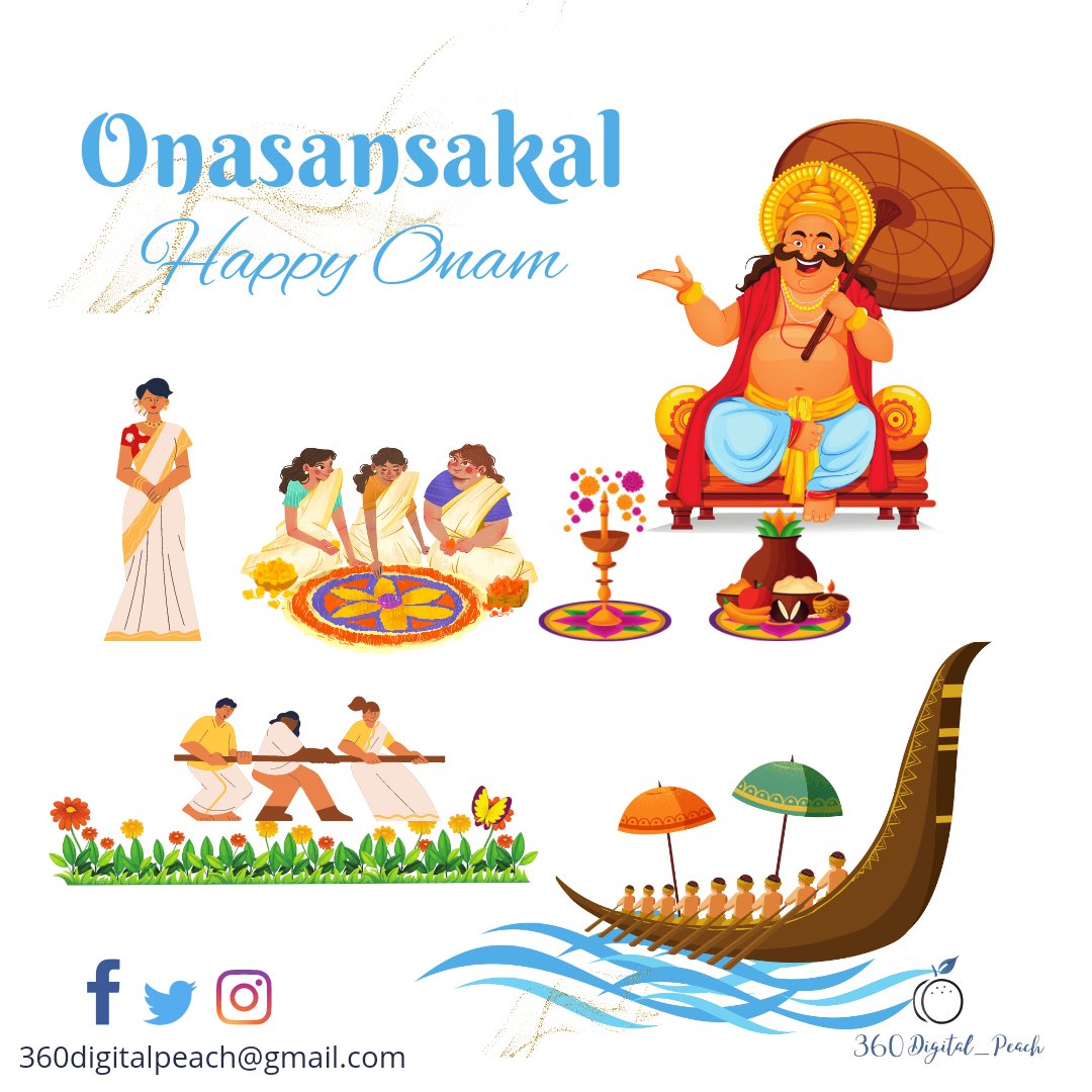 360digitalP's tweet photo. On this auspicious day, I wish that Lord Mahabali brings great happiness and prosperity to your life. Wishing you a very happy Onam.#Kerala
#HappyOnam #onamcelebration 
#happyonam2022 #onamfestival https://t.co/MmSus4xb77