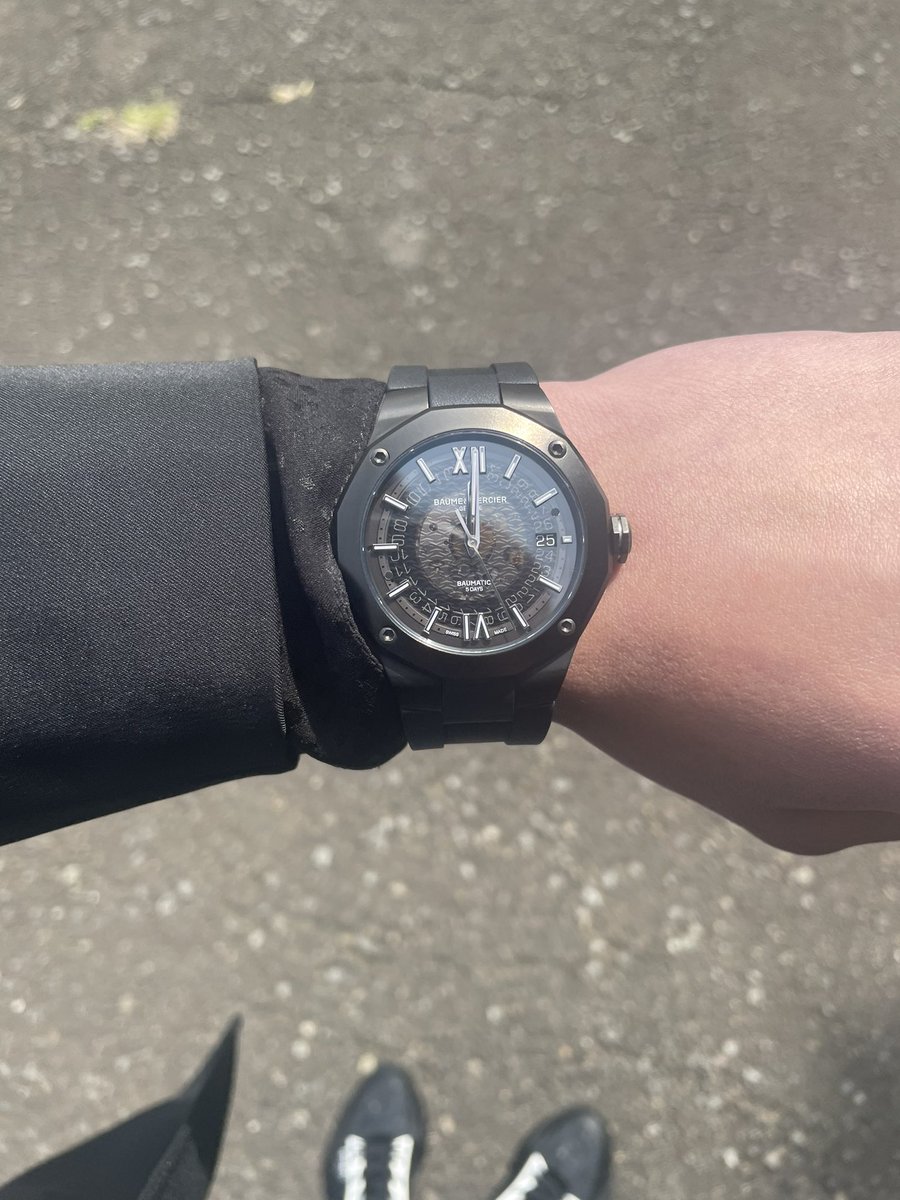 kyokabmw_435i's tweet photo. 玉城杏夏『Apple Watchから大幅グレードアップです!』
ブレゲのトラディションが夢です。
#腕時計好きな人と繋がりたい #腕時計好きと繋がりたい #ボームアンドメルシエ #リビエラ #baumeetmercier #baumatic #機械式時計 #機械式腕時計 #ラグスポ #メンズウォッチ https://t.co/9DrlLHKnFE