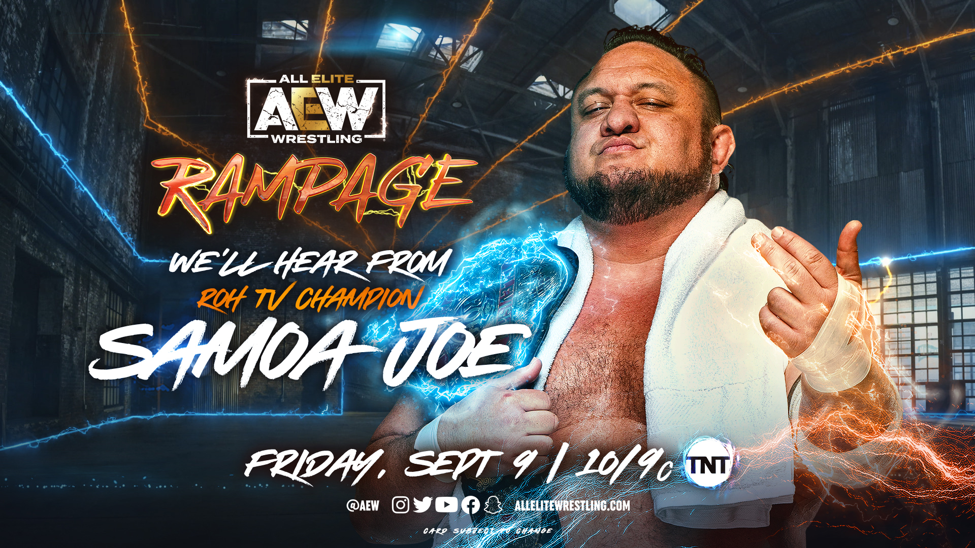 All Elite Wrestling: Rampage - TNT - Where To Watch