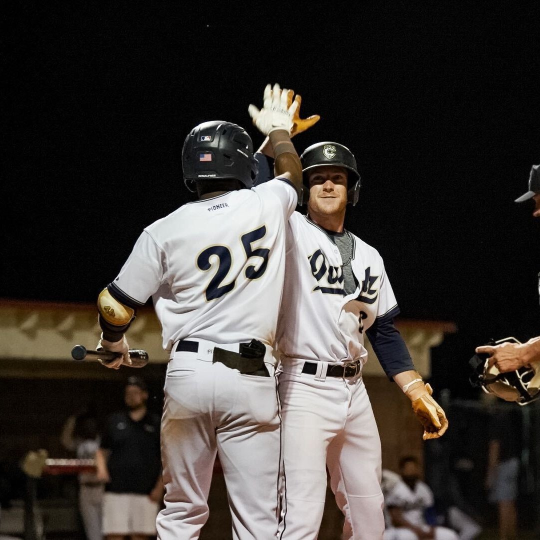 💣💣 Bouchard's bomb has the Owlz 🔛🔝! 💣💣

Now <a href="/Tim_Bouchard5/">Tim Bouchard</a> is ALSO tied for the team lead in homers! He's got 11 of them this season 💥

NoCo up 2-1, now in ⬆️8️⃣