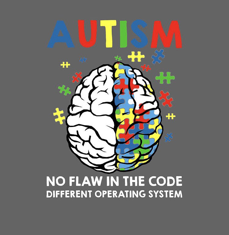 ConnorWellingh3's tweet photo. @psyc220 #CD1a 
This message illustrates the point that those who have autism are not suffering, they simply think differently, which is not a bad thing. This falls under critical multiculturalism because it is trying to fix how society views autistic individuals. https://t.co/5lJk8g4yeL