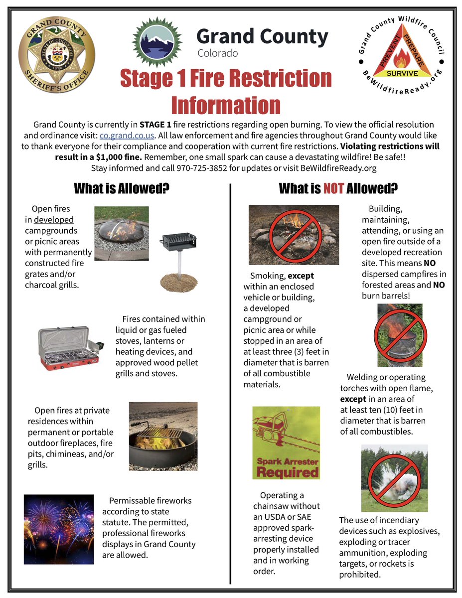 Grand County Wildfire Council tweet media