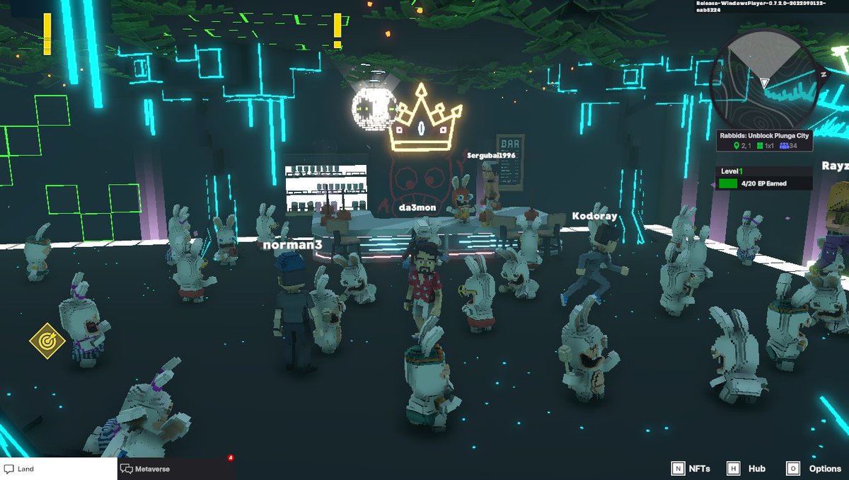 komchaijetja's tweet photo. @TheSandboxGame @RabbidsOfficial I just participated in the #SandboxAlphaS3Giveaway for a chance to win 500 SAND! Found the Disco Rabbid, check out my screenshot below!
👇 https://t.co/Wq4DBtTCTe