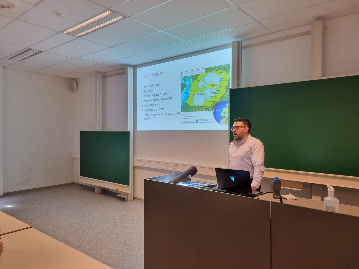 PreitTour's tweet image. 🔴Preit-Tour participó de: Session of Advanced Geography &amp;amp; Tourism with presentations by UCuenca staff about results of the VLIR project, llevada a cabo en Sciences Faculty - Division of Geography and Tourism - KULeuven. 

#UCuenca #KULeuven #VLIRUOS #PREITtour