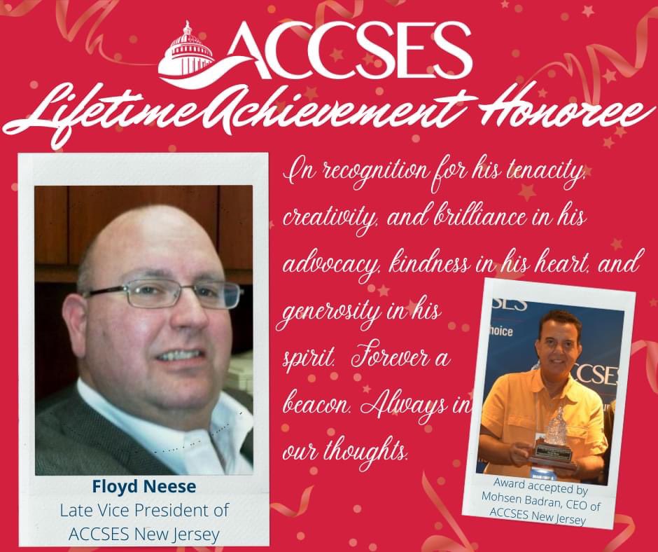 ACCSES_DC's tweet photo. We sadly lost our friend Floyd Nesse last October, the day before he was planning to join ACCSES in a congressional briefing. During his long career, including many years with Accses New Jersey, Floyd’s dedication, passion, and commitment changed lives for the better. https://t.co/u5ykEcWXBQ