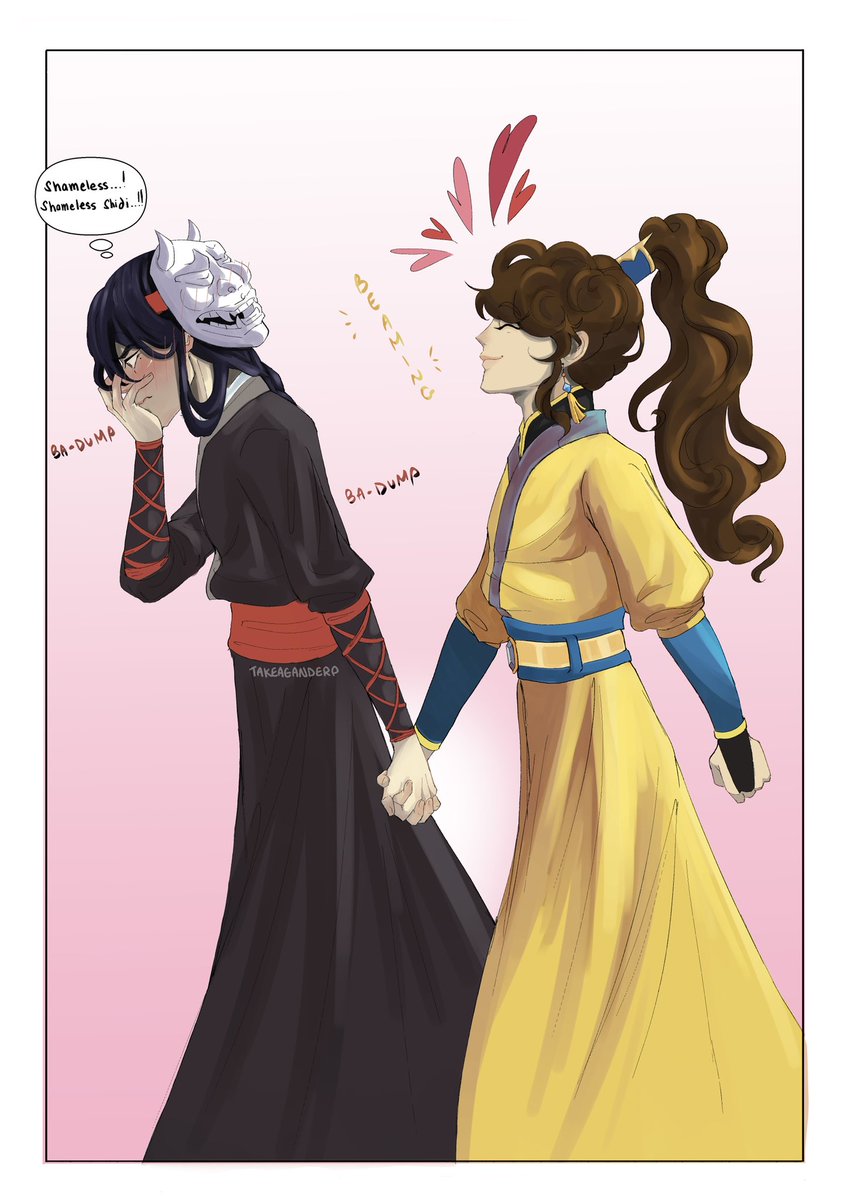 But Shixiong, if we hold hands I can’t get lost :) #quanyin #tgcf