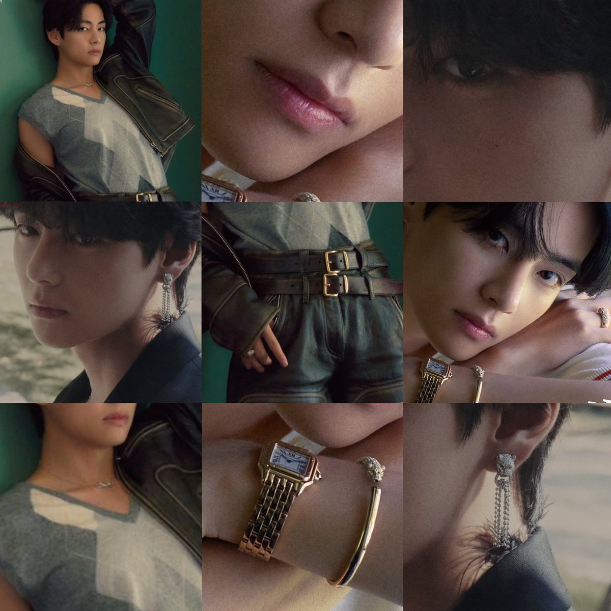 Stylish·BTS on X: 220908 #BTS V x @VogueKorea October Cover #TAEHYUNG  #VogueKorea Miumiu，Cartier @BTS_twt #방탄소년단  / X