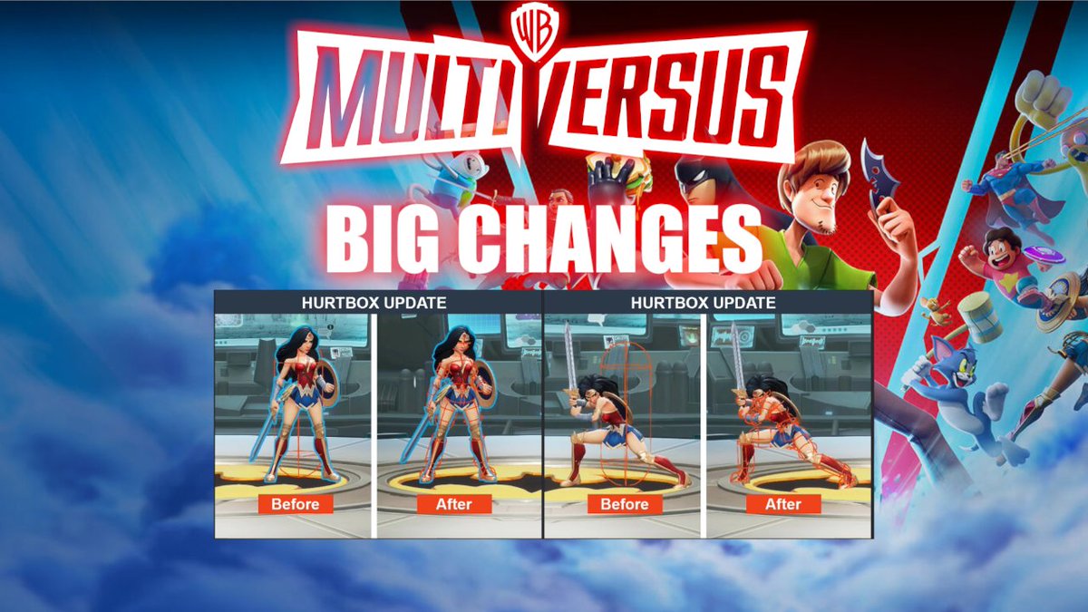 Malfisar_'s tweet photo. What you need to KNOW about the HURTBOX Changes! This is IMPORTANT! These hurtbox changes in multiversus are going to change the game! What do you think? #twitch #twitchstreamer #multiversus #multiversusgame #mvs #gaming #patch #news #hurtbox #shorts
https://t.co/Ah7ZXqjPoG https://t.co/6yWqQNSzef