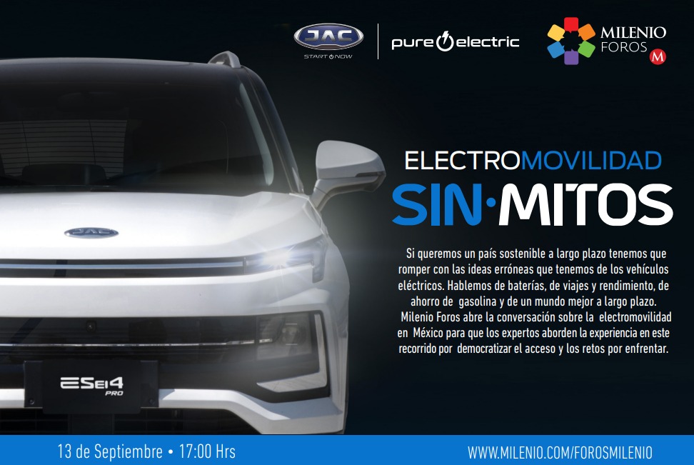 Milenio's tweet photo. #MILENIOForos | Electromovilidad sin mitos

Tenemos que romper con las ideas erróneas sobre los vehículos eléctricos. ¿Cómo empezar? Expertos nos cuentan este 13 de septiembre a las 17h en la Multiplataforma MILENIO

#ElFuturoEsHoy https://t.co/JbyhCvZ039