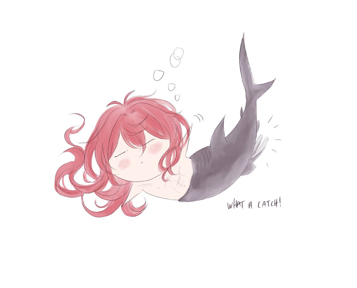 LuckaeHotSummer's tweet photo. and of course, here's another fun bonus.
you didn't think we would close the event wothout posting shark Diluc with two dicks, did you?😂 https://t.co/6BU9t5ao3X