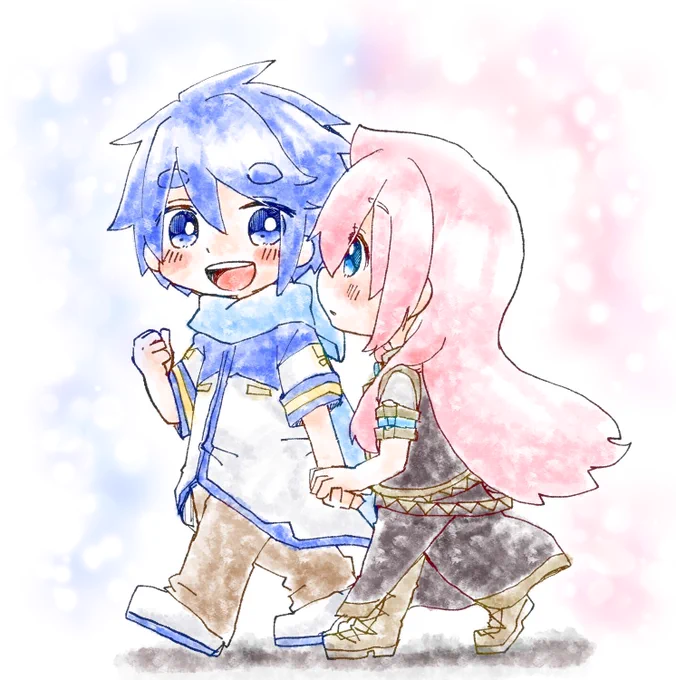 仲良く帰ろカイルカちゃん 