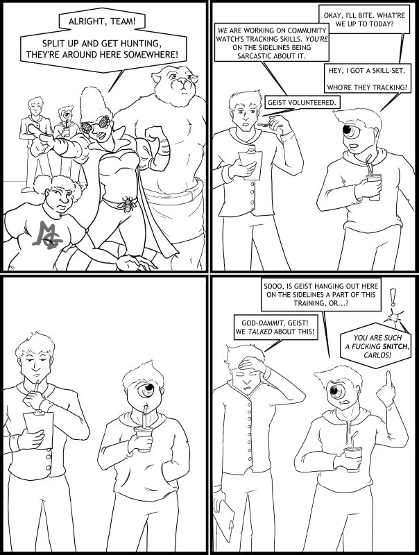 beach_fox's tweet photo. Why yes, I -do- have a setting and multitude of characters for Exceptionals that I’ve made up in my head. Why yes, I do have random comics about them. Why yes, they make next to no sense without the context I’ve never told anyone.
(#Exceptionals at https://t.co/0TzxxyNiAL) https://t.co/84E2h3ONaj