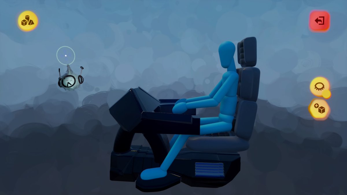 #MadeInDreams some cockpit interior to use in VR, puppet for measurements and proper scaling. Scale is 1:1 #PS4share