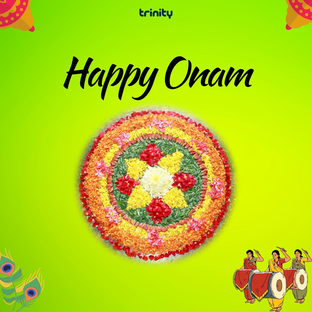 trinity_iot's tweet photo. On the festival of Onam, @trinity_iot  wishes you and your family happiness, wisdom, good health and prosperity.
#Onam2022  #Trinity  #onamcelebration https://t.co/gWGEfFPpxR
