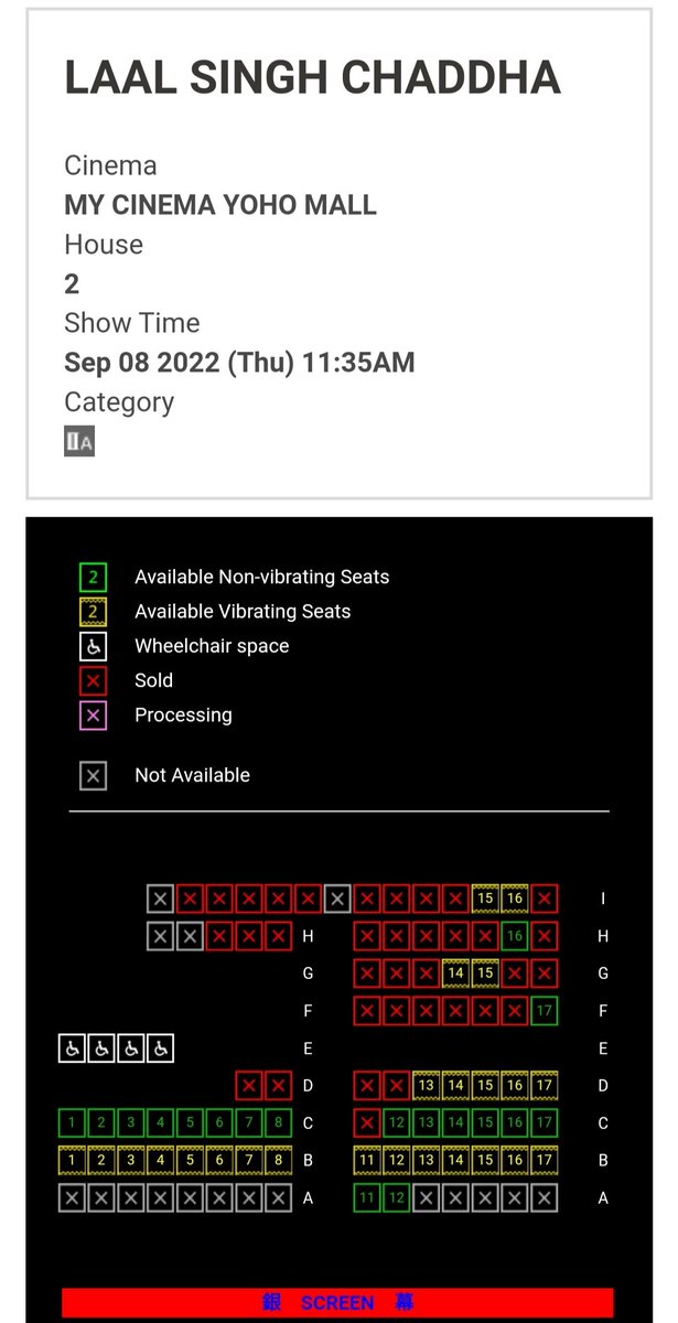 #LaalSinghChadha in Hongkong Booking
#aamir_khan