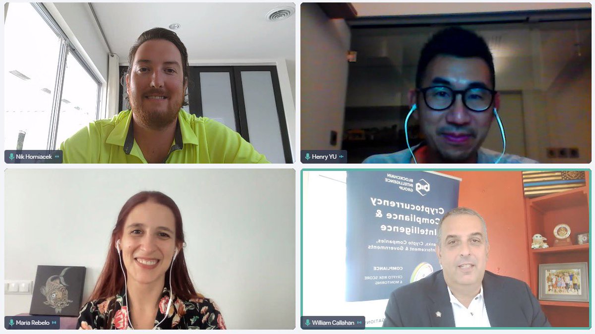 🙏🏼ThankU Nik <a href="/NikRPF/">Nik Horniacek</a> Horniacek, <a href="/rugpullfinder/">JP</a>, Henry YU. HK Police Force (Ret.) &amp; Maria <a href="/SunBurnsEffect/">Maria</a> Rebelo, <a href="/UREEQA_Inc/">UREEQA Official</a> for joining me for an exclusive🔎 <a href="/blocksearch/">Blockchain Intelligence Group</a> webinar: #NFT Investigations for Law Enforcement👮🏽and #FinCrime Investigators🕵🏼‍♀️. #QLUE #NFTExplorer #NFTs