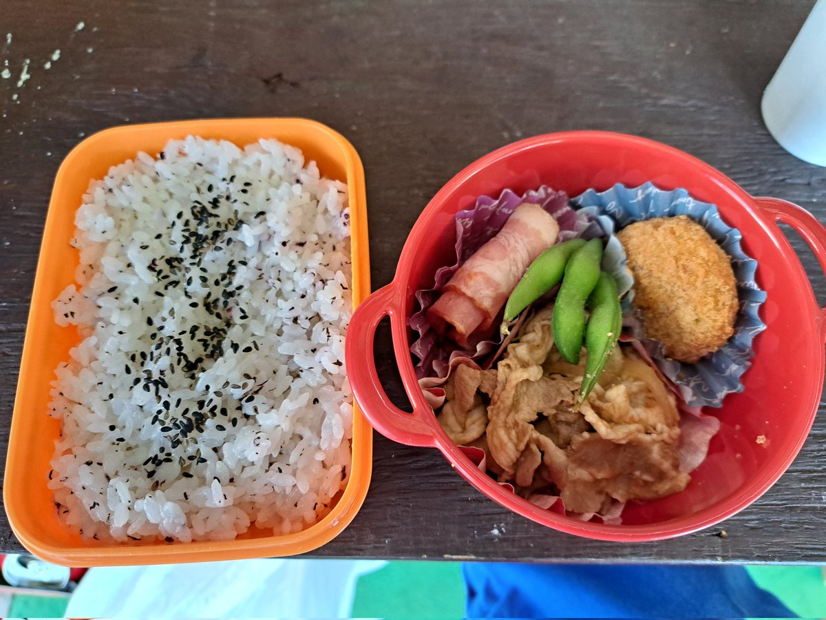 hidekithi8877's tweet photo. 今日のサラメシ、手作りってぬくもりがあるね。
ありがとう
#サラメシ
#愛妻弁当
#弁当ありがとう
#昼休み https://t.co/Ets1UtZyRd
