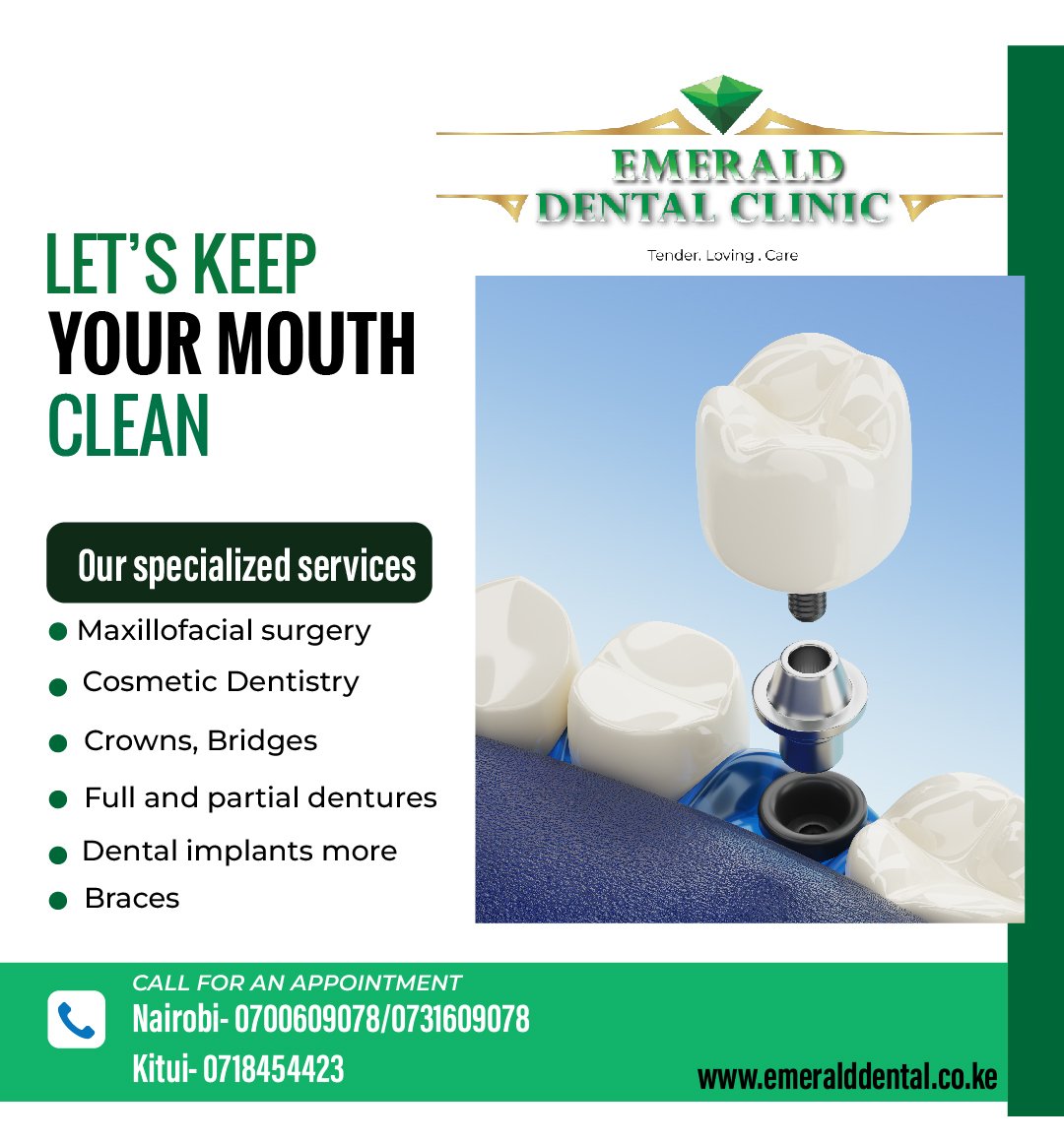 tender care dental clinic