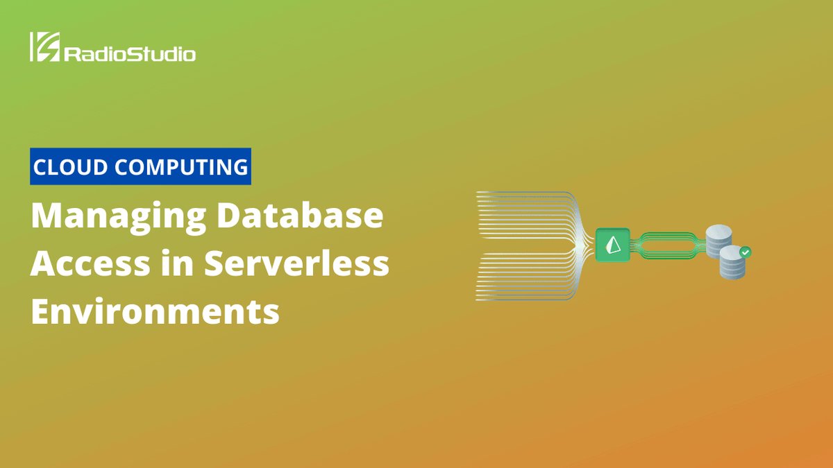 RadioStud_io's tweet photo. #CloudComputing #Serverless Use Case: Database Access in Serverless
Discover how @prisma aids in the management of database access in serverless environments
https://t.co/mV5GNJl85m
#serverless #database #dataproxy #CC #TechForCXO #RadioStudio https://t.co/xmTllenMxz