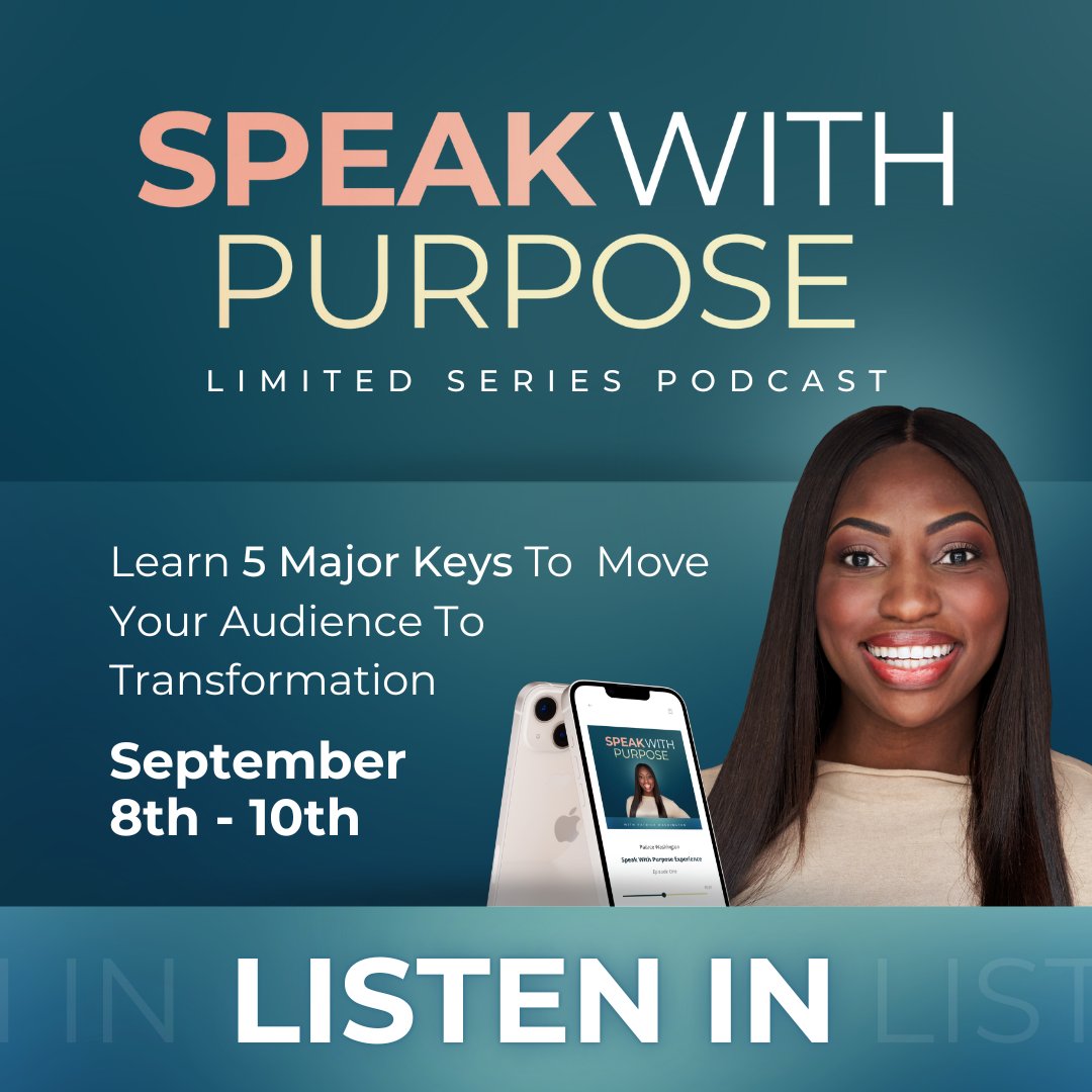 LeandraRoche's tweet photo. https://t.co/l6FU99qMty Understanding the power of your story is not magic, learn how to become transformational
#purposechaser #speakwithpurpose #PatriceWashington #CommandtheStage #professionalspeak #transformationalspeaker #privatepodcast #RedefiningWealth @seekwisdompcw https://t.co/VmShNdZZ84