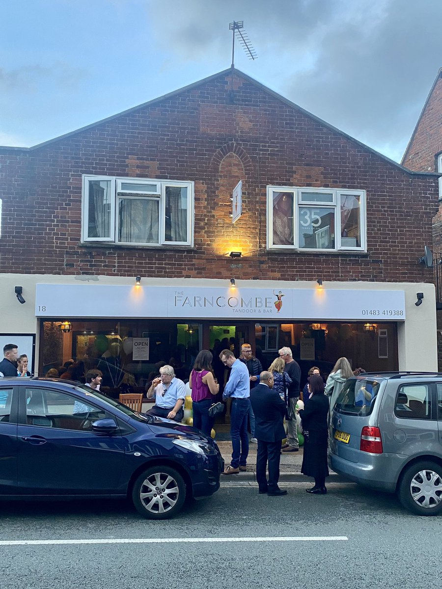 thefarncombe's tweet photo. The Grand Opening of The Farncombe Tandoori was a huge success! A big Thank You to the 100 guests who turned up to eat, drink and dance with us!
Our opening 15% discount offer is still available! Call our Manager Mijan on 01483419388
#godalmingcommunity #farncombe #gu7 #gu8 https://t.co/VhxUL4Sacq