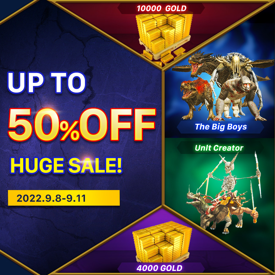 BattleRevolt's tweet photo. 🚨HUGE SALE ON POPULAR ITEMS GOING ON RIGHT NOW!! 🚨
UP TO 50% OFF!!
Items will only be on sale until September 11th, so get it while you can!
Want to play? Click here: https://t.co/Ba7eToY1R5
#animalrevolt #bigsale #halfoff #arbs #popularitems #mobilegames https://t.co/1863Vi9ack