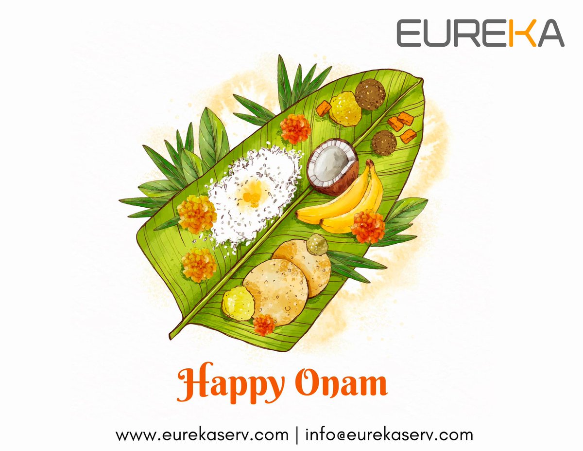 eureka_serv's tweet photo. Onam is a celebration of the homecoming of Emperor Mahabali. May you get the opportunity to enjoy the love and bounties of nature by sharing it with your friends and family.

#onam #onamcelebration #eurekaserv #testwiththebest https://t.co/g2zgTpI1lF